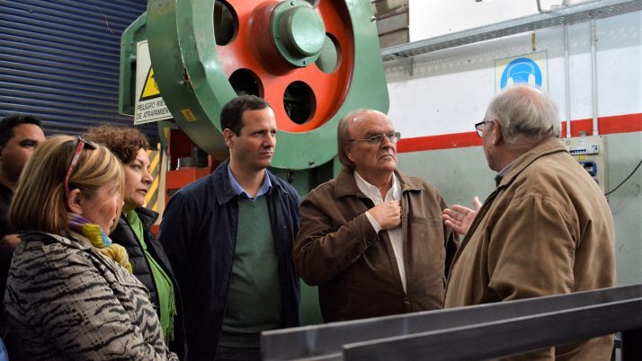 Trezza: “Las pymes de Lomas están sufriendo la falta de una política industrial”